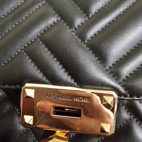 Michael Kors Bags Michael Kors Peyton Quilted Leather Shoulder Flap